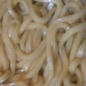 超シンプル☆ごま油香る具なし焼うどん